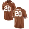 Chen37 NCAA Texas Longhorns College 20 Earl Campbell Jersey Men Football 10 Vince Young 34 Ricky Williams 11 Sam Ehlinger 98 Brian Orakpo 12 Thomas