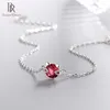 Bague Ringen Charms S925 Bracelets for Women Pure Sterling Silver 925 Jewelry Cute Cat Ruby AAA Zircon Female Fashion Gift