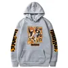 Anime Haikyuu Bluzy Bluzy Mężczyźni / Kobiety Hip Hop Streetwear Hoodie Anime Bluzy Męskie Bluzy H0818