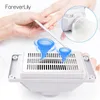 Nail Art Apparatuur 6W Ingebouwde Bureau Stofafscheider SD-39C Krachtige Ventilator Hoge Snelheid Zuig Stofzuiger Manicure Machine + tas