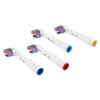 Elektrische Zahnbürstenköpfe 3D Whitening Oral Hygiene Clean Ersatzbürstenkopf 400 teile/los (100 pack)