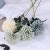 Decorative Flowers & Wreaths 3Pcs Dandelion Flower Ball Simulation Road Cited Artificial Wall Fake Home Decoration Wedding Holding