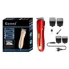 2021 DHL Free KEMEI KM-1409 Hair Clipper Electric Razor Men Carbon Steel Head Shaver Hair Trimmer Rechargeable Trimer Electric Beard