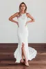Lace Boho Mermaid Wedding Dresses for Women Bride 2021 Backless Bohemian Bridal Gowns Marriage Dress Beach Vestido De Noiva