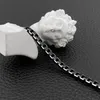 Legering halsbandslåda kedja aluminium smycken hänge tillbehörskedjor