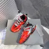 2022 Luxus Designer Track Glow Kleid Schuhe Tess.s.gomma Truck Trainer Sneaker Schnürung Schwarz Rot Unisex Trainer Schuh Sneakers mit Box