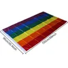 Event Banner Decor Rainbow Banner Mini Rainbow Pride Stick Flag med flaggstång String Flag LGBT Rainbow Flags BH2