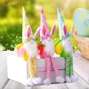 Garden Home Party Supplies Easter Bunny Gnomes Girl Room Decor Gifts Elf Dwarf Home Stuffed Ornaments Rabbit Collectible Dolls Plush Figurines