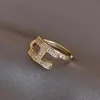 Ny Gothic Design Classic H Brev Guld Ringar För Kvinna 2021 Koreansk Fashion Smycken Tjejs Presentfinger Lyxuppsättning Tillbehör X0715