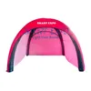 Advertising Inflatable Dome 4x4xH2.8m Air Sealed Tent with Custom Graphic Print E-Pump and Carry Bag