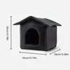 Cat Beds Furniture Waterproof Outdoor Pet House Thickened Nest Tent Cabin Bed Shelter Kennel Portable Travel Carrier9923965