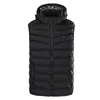 Men's Vests Winter Warm Men Jacket Smart Heated Vest Usb Trekking Electric Heating Body Warmer Pad Hunting