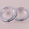 fjxpblack Иисус -кросс -полоса кольца открыто регулируемое кольцо для женщин, пари ювелирные украшения и