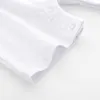 Detal Letnie Koszulki Baby Bawełniane Dzieci Krótki Rękaw T Shirt Wysokiej Jakości Dzieci Turn-Down Kołnierz Plaid T-Shirt Odzież dziecięca