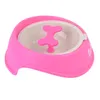 Dog Bowl Treats Snacks Anti Choke Thickening Plastic Bone Pet Slow Feeder for Small Medium