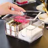 Organizer Round Qtip Container Cosmetic Makeup Cotton Pad Jewelry Storage Box D10D10M104 210922