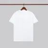 2021 Europa Herren Briefdruck T-Shirts Mode Metall Logo T-Shirt Designer Kleidung Damen T-Shirt Lässige unsex Baumwolle Tops T-Shirt240L