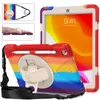 Multicolor Tablet Case voor iPad 10.2 7e generatie 2019 Schokbestendige Zwaar beschermende Rugged Duty Stand Ipad 10.2 "Cover