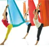 Ensemble complet 5 * 2,8 m Nylon haute résistance Anti-gravité Yoga Hamac Swing Yoga Ceinture suspendue Home Gym Fitness Body Building Equipment H1026