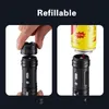 3 Meşaleye 1 Torch Purajı Daha Çakmak Çok Fonksiyonlu Rüzgar Geçirmez Jet Flame Elektrikli Arc Nabız Led Flashlight Creactive91876812915262