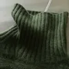 Maglione di cachemire Donne TurtrleNeck TurtLeNeck Pullover in lana a maglia Lungo Allentato Spessore Caldo Moda Calda Casual Donne 210914