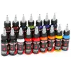 Professionele Body Art Tattoo Inkten Supply 5 ml 40 kleuren Zwarte Tatoeages Inkt Set Kleur Pigment voor Tatto Permanente Make-up Benodigdheden