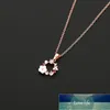 Mode Crystal Butterfly Parel Ketting Zirkoon Bloemen Shell Garland Hanger Kettingen Voor Vrouwen Meisje Bruiloft Sieraden GIF Fabriek Prijs Design Design