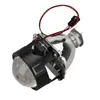 Party Decoration 2.5 Inch Xenon Mini Bi-xenon HID Clear Projector Lens Cover Shroud Headlight Custom Headlamp H1 H4 H7 Silver