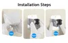 Прибытие настенные настенные душевые держатель для душа для ванной комната 7-ступенчатые регулируемые душевые кронштейны простого в использовании
