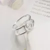 Beset selling verzilverd hoge kwaliteit legering ring top voor vrouw mode eenvoudige persoonlijkheid sieraden supply gf456