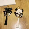 Camélia gland pendentif voiture porte-clés décoration fille sac mode pendentif porte-clés G1019