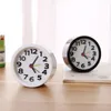 Other Clocks & Accessories Simple Round Small Alarm Clock Compact Travel Quartz Buzzer Cute Portable Mini Metal #10