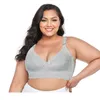 Dames Plus Size Borstvoeding Moederschap Verpleging BRAS Wirefree Cotton Maternity Feeding BH Soft B-G Cup Slapen Ondergoed Y0925