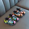 DIMI Autunno Scarpe da bambino Ragazzo Ragazza Morbida Pelle Infantile Bambino Scarpe da passeggio Moda Impermeabile Antiscivolo Bambini Sneaker T2106 211021