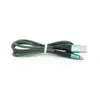 Typ-C-Kabel Hoher Widerstand 1m 3ft 2A Lade Sync-Daten Ladungskabel USB-Typ C Gewebe-Gewebekabel für Android-Mobblie-Telefon S10
