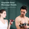MUKASI LCD Muscle Massage Gun High Speed Vibration Massager Thera After Fitness Decompose Lactic Acid Relief Pain Relax Body 211229