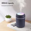 HiPiCok Umidificatore ad ultrasuoni Diffusore di aromaterapia per la casa Auto Aroma Olio essenziale USB Fogger Mist Maker Lampada a LED 210724