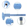 Plastic Vernier Calipers Gauge Micrometer 0-150MM Mini Student Ruler Standard ABS Accurate Measurement Tools 5 Colors