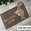 Welcome Doormat Entrance Hallway Rectangle Printed Non-Slip Floor Rugs Front Door Mat Outdoor Rugs Carpet Bedroom Kitchen 210917