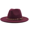 Hommes Femmes Chapeau Pour Femmes Hommes Fedora Chapeau Femme Homme Fedoras Dames Feutre Chapeaux Femme Mâle Panama Casquette Printemps Automne Hiver Automne Jazz Top Casquettes En Gros