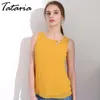 Womens Tops And Blouses Chiffon Summer Sleeveless Blusa Feminina Woman Blouse Femme White Shirt Feminine Clothes 210514