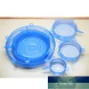 6Pcs Reusable Silicone Wrap Bowl Seal Cover Stretch Lid Keep Food Fresh Silicone Storage Covers For Mugs Pots Cups Bowls Case Factory price expert design Quality