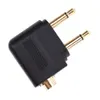 3,5 mm Jack Audio Connector Adapters Flygbolag Flygplan Resande hörlurar Huvud Adapter