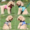 Dog Collars & Leashes Cat Pet Leash Mesh Breathable Harness Reflective Rope Supplies