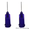 Partihandel 21g W / ISO Standard Dispensing Needles PP Luer Lock Hub 0,5 tums slanglängd Precision S.S. Dispense Blunt Tips