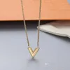 Fashion Necklace Designer Jewelry Women Luxury gift love 14k gold chain letter pendant Necklaces and bracelets with letters for te214x