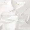 Yeni Yaz Kadın Bluzlar Gömlek Kısa Kollu Katı Beyaz Tops Kravat Yay Ile Japon Kore JK Tarzı Kadın Gömlek Yaka Blusas 210317