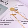 Goud Rvs Cubaanse Link Chain Choker Kralen Hart Parels Shell Moon Evil Eye Fashion Cross Hanger Ketting voor Vrouwen