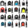 SCOTT Team Ciclismo Maniche lunghe Maglie Pantaloni con bretelle Gel Pad Bike Set MTB Ropa Ciclismo Uomo Ciclismo Maillot Abbigliamento da corsa Y21032513