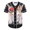 Jersey de béisbol para hombre, camisas de calle de manga corta a rayas, camisa deportiva blanca y negra XAS706